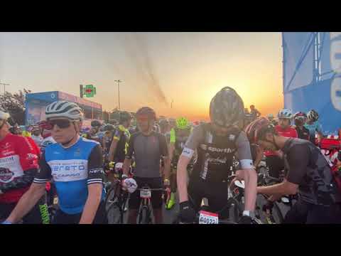 La partenza della Nove Colli 2022 da Cesenatico