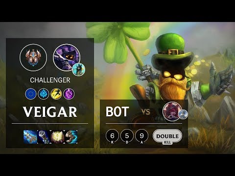 Veigar Bot vs Xayah - EUNE Challenger Patch 10.8