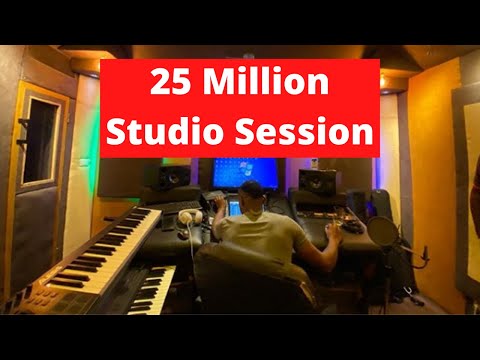 Salatiel Shows Off His 25 Million Studio
