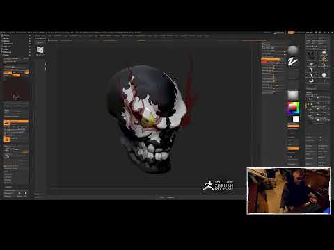 #LIVE ZBrush Sculpt-Off 2021 with Nicholas (Serious Nick) Hall
