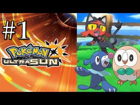 Pokemon Ultra Sun And Ultra Moon Walkthrough Part 1 I CHOOSE YOU