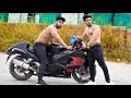 BODYBUILDER’s SHOOT ON HAYABUSA😱| DHOOM WALI FEEL😎