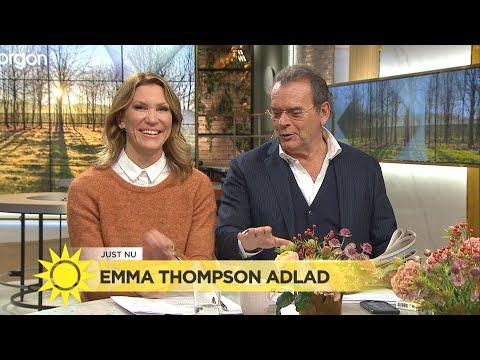 Emma Thompson nobbades prinspuss - Nyhetsmorgon (TV4)