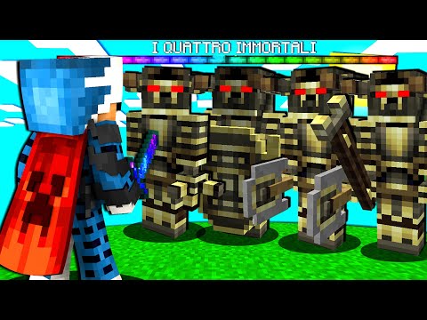 HO SCONFITTO L'ESERCITO DEGLI IMMORTALI NELLA MODCRAFT - MINECRAFT ITA