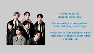 Download lagu BTS ~ NO (Lirik dan Terjemahan Sub Indo) mp3