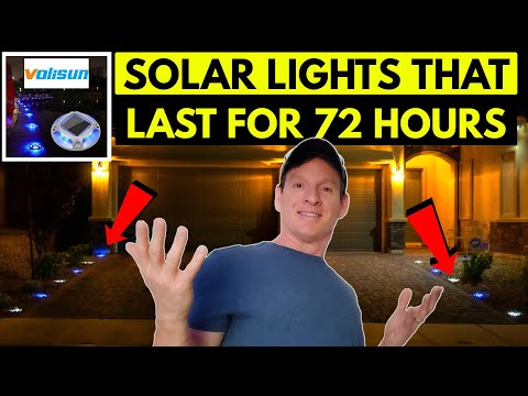 A Simple Outdoor Lighting Solution | VOLISUN 12-Pack Solar Dock Lights