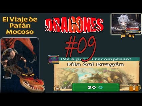 Dragones, el Resurgir de Mema "Viaje de Patán M. y Garfios al Filo del Dragón (1 - #9)" por Tony