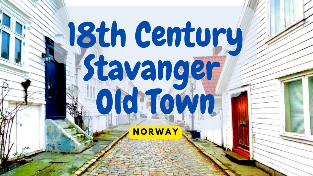 Discover a captivating stroll across Gamle Stavanger.