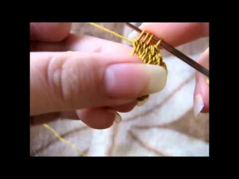 Maranta i szydełko - Pęczek ze słupków niedokończonych