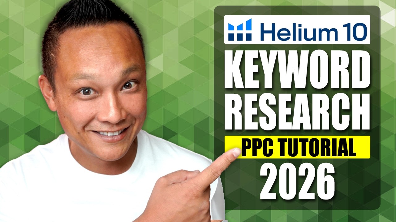 Amazon Keyword Research Using Helium 10 | Advanced Ranking Method