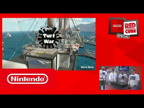 Présentation des guerres de territoire de Splatoon 2 - gamescom 2017