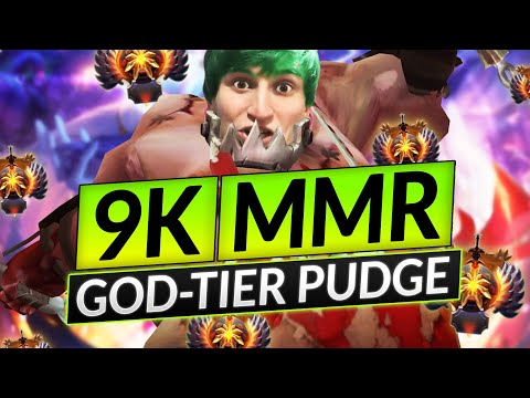 9K MMR PUDGE - MOST BROKEN SUPPORT in THE WORLD? - Dota 2 Tips Guide