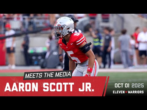 Aaron Scott Jr. is working to impress Ohio State's coaches with stellar special teams performances