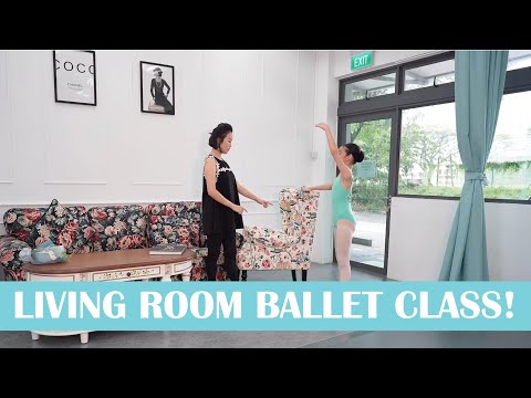 Living Room Ballet Class - LIVE ON YOUTUBE!