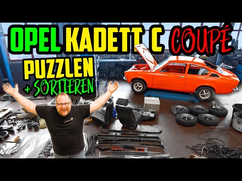 Nach 15 JAHREN bauen WIR ihn ZUSAMMEN! - Opel Kadett C 1.2s Coupé - Das große Teile puzzlen!