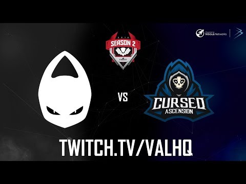 x6tence vs Cursed - VAL CS:GO Season 2 LEAGUE - Division 1 - Week 2