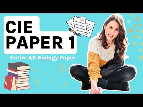 ENTIRE AS - CIE A-level Biology.  Topics 1-11 | All the theory from the specification in one video