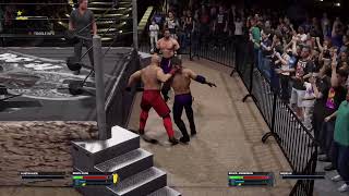 wwe 2k24 universe BCW dark, #wwe #ucw #wwewrestler #wwe2k24 #ecw #aew #ricflair