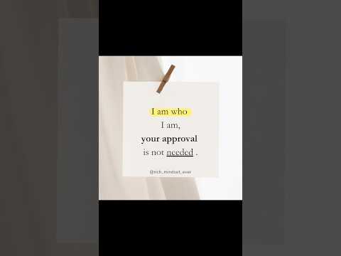 #39 - I am who I am.. #richmindsetever #selfworth #sigmaquotes #positivitychannel