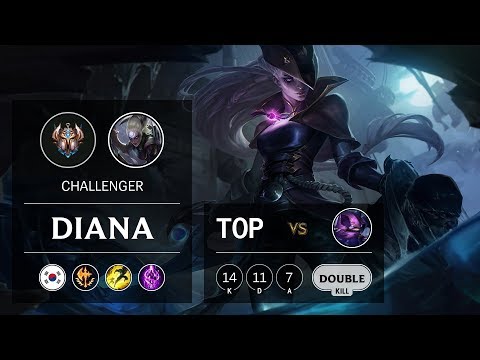 Diana Top vs Kennen - KR Challenger Patch 9.24