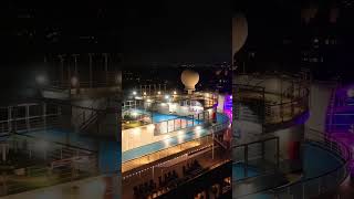 Top Deck View: Carnival Conquest #cruise Arrives at PortMiami by Drone Early Morning #epicdroneshots