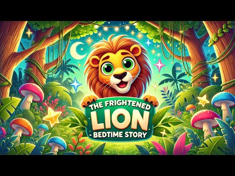 The Frightened Lion Story | Bedtime Story for Kids | Read Aloud Adventure | Kindergarten Stories