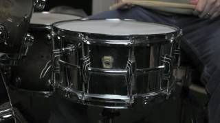 Video thumbnail for Ludwig Supra Phonic 6.5x14 Used by The Drum Shop - Portland, Maine