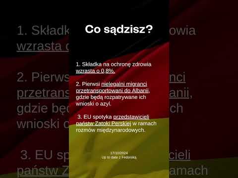 Up to date z Fedorską 17/10/2024