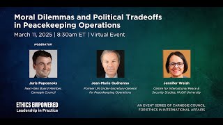 Moral Dilemmas and Political Tradeoffs in Peacekeeping Operations