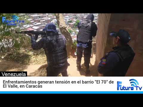 Enfrentamientos generan tensión en el barrio "El 70" de El Valle, en Caracas