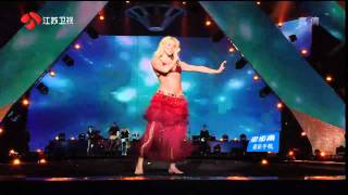 Shakira Ojos Asi China New Year&#39;s Eve Jiangsu  HDTV 720p 1