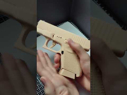 3D Printed G26 shell ejecting blowback prop pistol