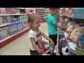 VLOG прыгаем на резиновом ослике детский магазин зоомаркет jump on toy donkey kid's ...