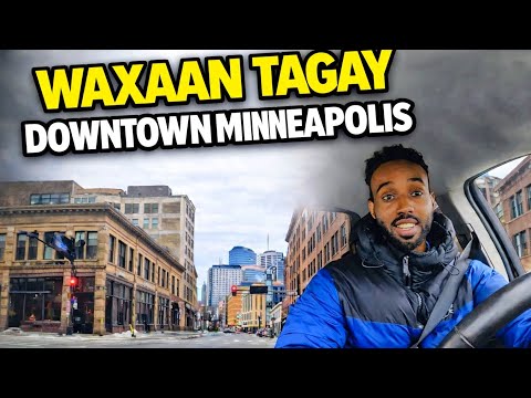 Waxan Tagay Downtown Minneapolis | Driving Road