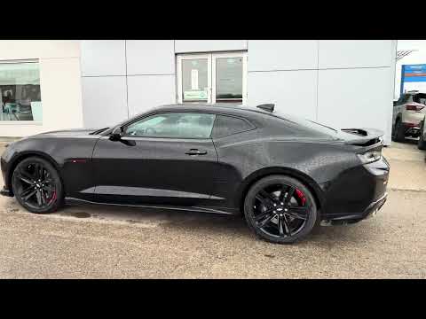 2018 Chevrolet Camaro 2dr Coupe 2SS in Black for sale at Bannister Chevrolet Buick GMC Ltd Edson in Edson, AB
