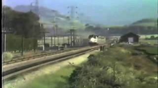 preview picture of video 'Amtrak - 'Coast Starlight' at Gilroy,CA F40PH - April 1990'