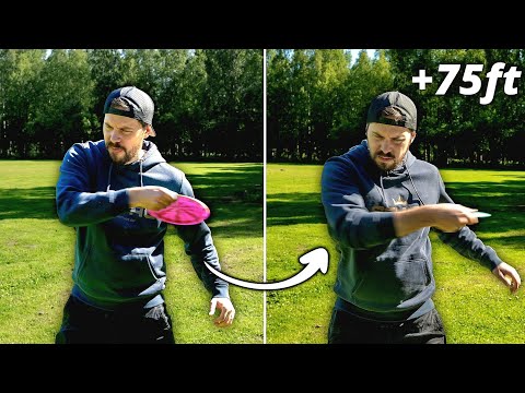 How To Instantly Throw 75 Feet Further | Disc Golf Basics