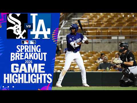[WINTV] 3월22일 시카고화이트삭스 LA다저스 MLB 하이라이트