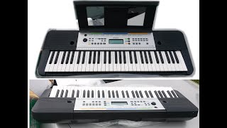 Video thumbnail for YAMAHA YPT-255 (sound and styles demonstration) HiQ sound by Keyboards - review - repair