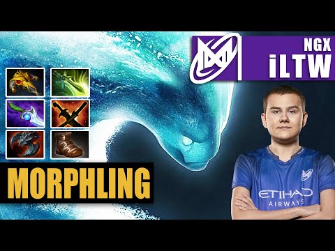 Morphling Safelane | NGX.iLTW | 7.31B MORPHLING DIFFUSAL BLADE IMBA BUILD | 7.31b Gameplay Highlight