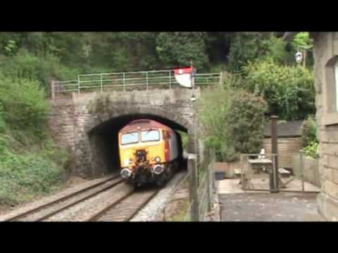 57309 0Z57 Cardiff Canton - Longsight TMD @ Pontrilas 10.05.10