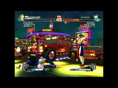 SSF4 AE: Darkaine21(claw) Vs scorpion87bg(Abel) High Skill Players