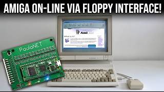Your Amiga Can Now Go Online Using Its Floppy Port