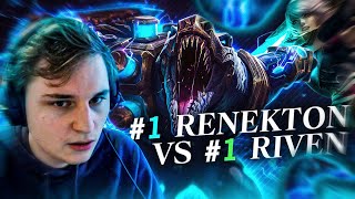 Un TOP GAP GIGANTESQUE.. - Pandore Reacts 'When Rank 1 Renekton Met Rank 1 Riven..'