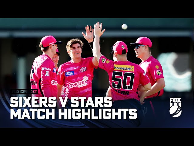 Sydney Sixers vs Melbourne Stars – Match Highlights | 26/12/22 | FOX Cricket