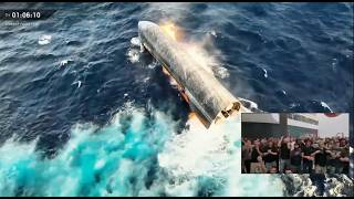 El megacohete Starship de SpaceX realiza el amerizaje más suave de la historia!Increibles imágenes!