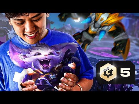 5 GADGETEEN GNAR CARRY is actually TOO BUSTED!! | Teamfight Tactics Patch 13.7