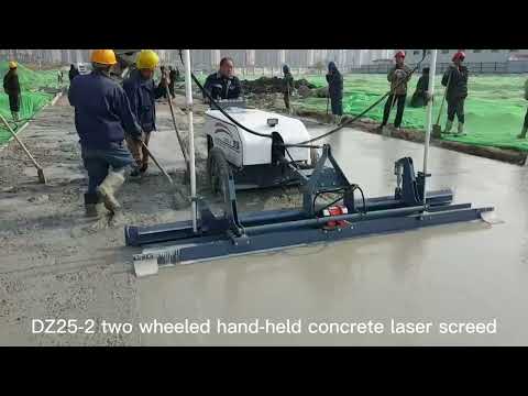 DZ25 2 concrete laser screed machine