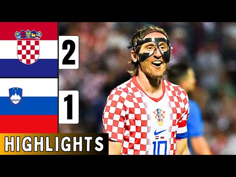 Croatia vs Slovenia 2-1 | Highlights | Luka Modric Goal | Hrvatska – Slovenija | Mario Pašalić Goal