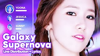 Girls&#39; Generation - Galaxy Supernova (Line Distribution + Lyrics Karaoke) PATREON REQUESTED